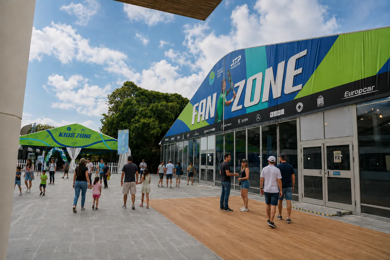 Fan Zone y Kids Zone como parte de la experiencia familiar del evento
