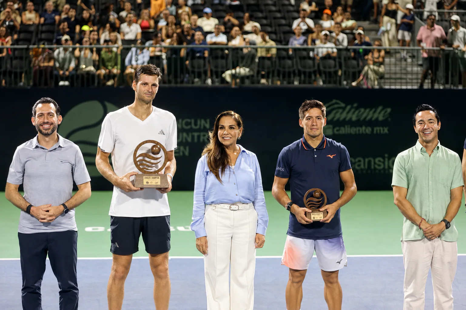 Ceremonia de premiación del Cancún Country Open 2026
