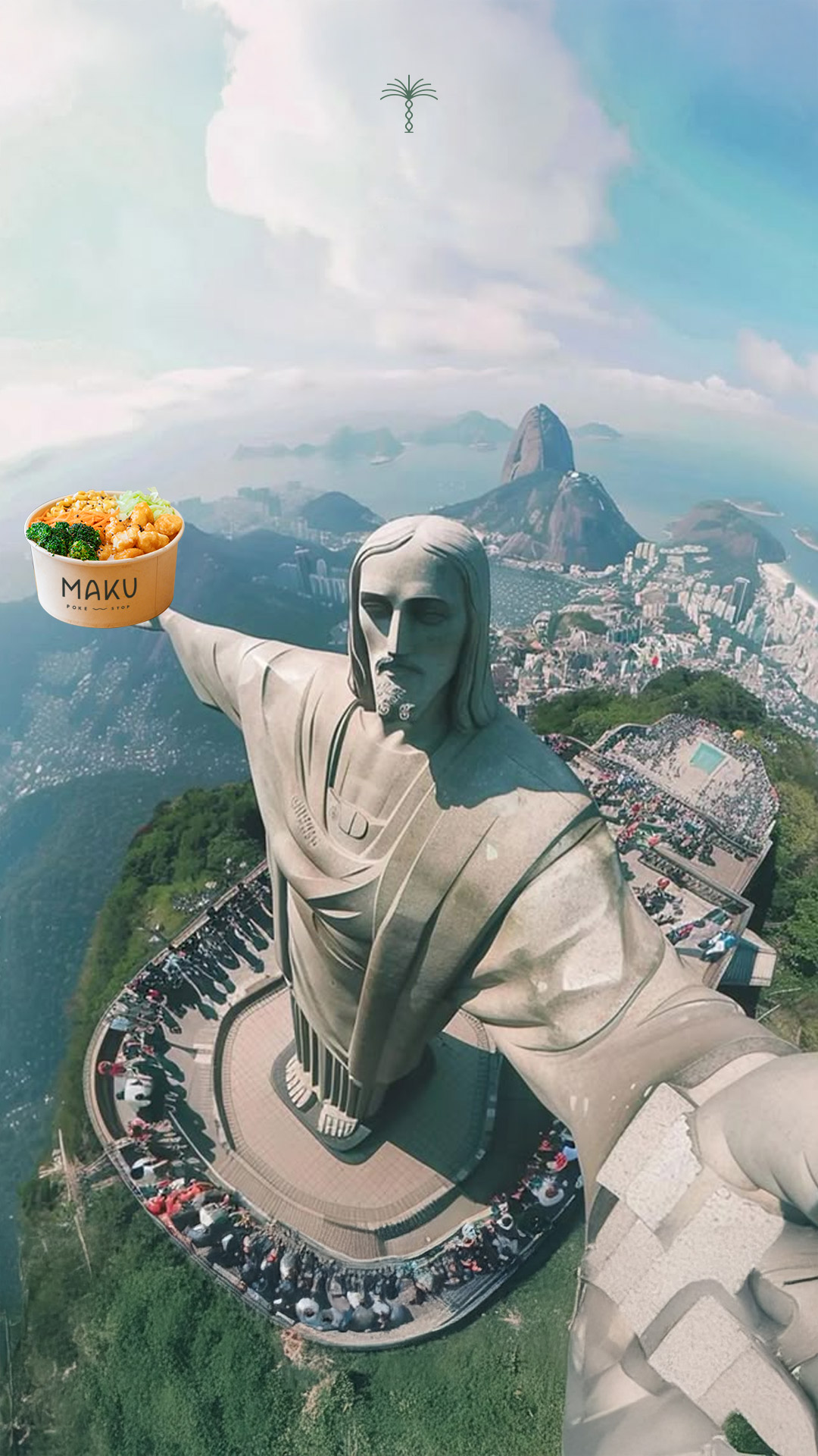 Story — Cristo Redentor con bowl Maku