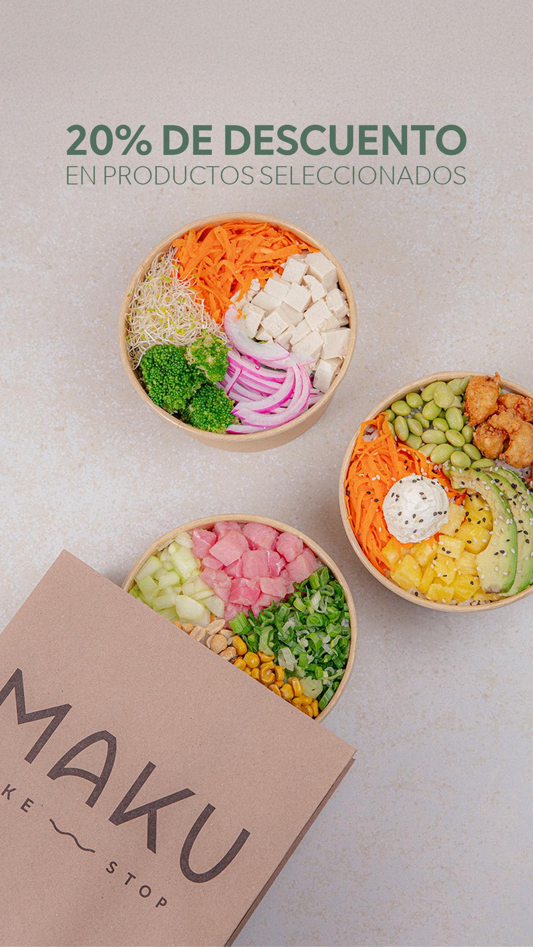 Promo — 20% de descuento en productos seleccionados